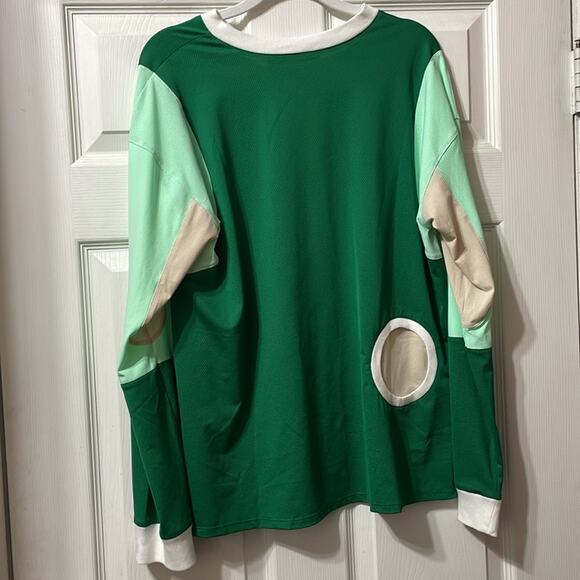 Head of State Long Sleeve Green Cream Jersey Size XS retails $250 - Picture 3 of 3